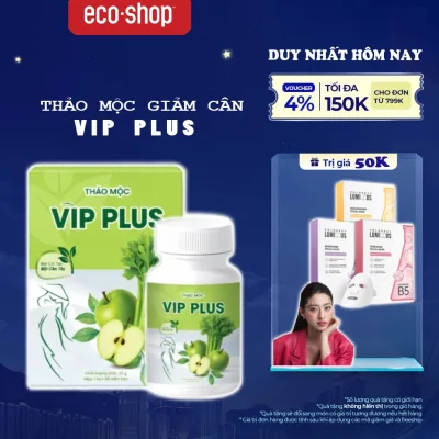 Thảo mộc kẹo giảm cân VIP X2 PLUS chiết xuất từ thiên nhiên an toàn hiệu quả cho người khó giảm 30v