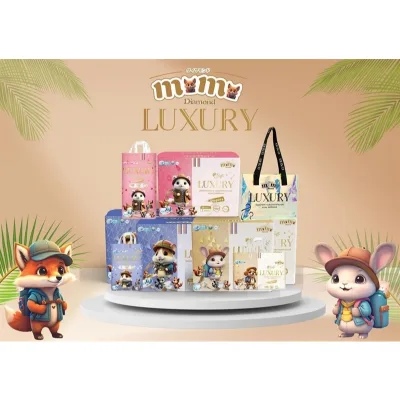 1 Bịch Tã Bỉm Momo Luxury BẢN CŨ Chính Hãng, Bỉm Quần/Dán Cao Cấp, Bỉm Đêm Cho Bé Đủ Size