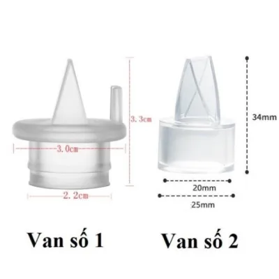 Van chân không thay thế cho máy hút sữa điện và hút sữa tay