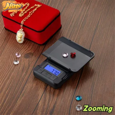 ZOOMING Kỹ Thuật Số Bỏ Túi Cân Dụng Cụ Nhà Bếp Mini Cho Trang Sức Cho Nhà Bếp Nướng Thực Phẩm 500g / 0,01g 500g / 0,1g