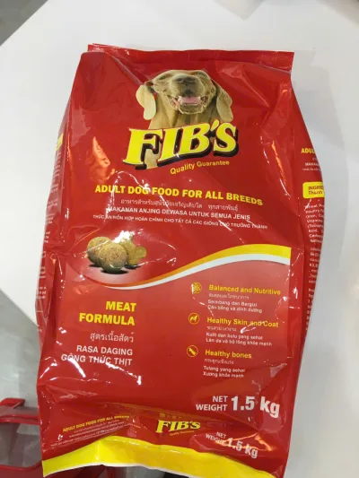 Thức ăn hạt cho Chó Fib's đỏ - gói 1kg5