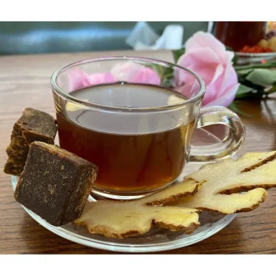 1 Kg Trà Gừng Đường Nâu Thơm Ngon-đồ ăn vặt - đồ ăn vặt - ăn vặt - bách hóa online uy tín