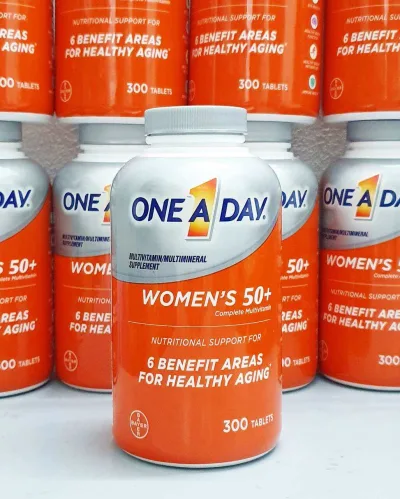 Multivitamins for Women over 50 Years Old One a Day Women’S 50+ Complete Multivitamin 300 Tablets from America