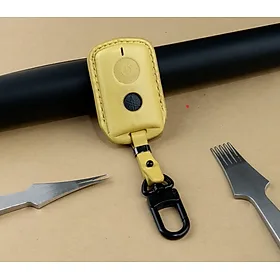 Bao da ép phom Handmade chìa khóa Honda Yamaha NVX, Janus da bò thât giá tận xưởng (có bán sỉ) - hàng chính hãng