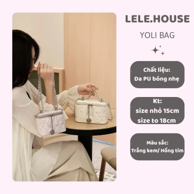 YOLI BAG Túi xách blink đi tiệc, Túi xách daily đeo hàng ngày đựng vừa các dòng điện thoại