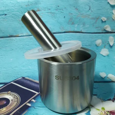 Bộ CỐI CHÀY INOX SUS 304 h`VUÔNG có NẮP. Dụng cụ nhà bếp Chày giã nghiền thực phẩm tỏi tiêu ĐA NĂNG Chày cối là dụng cụ thiết yếu mọi gia đình và Nhà hàng