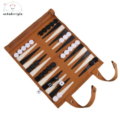 🔥Trò chơi bảng Backgammon Bộ Backgammon di động dành cho người lớn Trò chơi du lịch Thiết kế cuộn người lớn Bảng trò chơi xếp hình dành cho trẻ em Dễ sử dụng