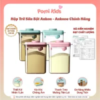 Hộp Đựng Sữa Bột Chống Ẩm Ankou, Hộp Trữ Sữa Cho Bé Hút Chân Không Hàng Chính Hãng