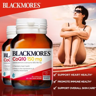 Blackmores CoQ10 150mg - Viên Uống Bổ Tim 30 viên - Thực Phẩm Chức Năng Úc
