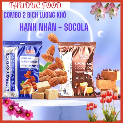 Combo of 2 Bags of Mini Chocolate & Natural Peanut Nutritious Dry Food Without Cholesterol 285g