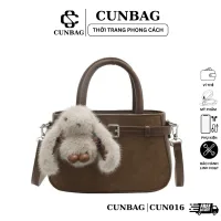 Túi Xách Nữ Đeo Chéo Da Lộn Đi Chơi Thu Đông, Túi Đeo Vai Dễ Thươnng CUN016