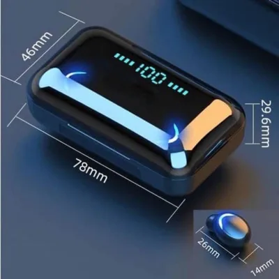 M10 F9 Bluetooth Headphones - Low Latency Headphones, Noise Canceling, Waterproof, Good Sound, 6-8H Battery Life