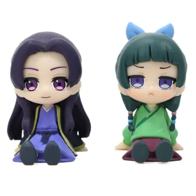 6cm Anime Apothecary Nhật Ký Hình Maomao Jinshi Hành Động Hình Bộ Sưu Tập Mô Hình Nhân Vật Hành Động mini Dễ Thương Maomao Hình Búp Bê Quà Tặng