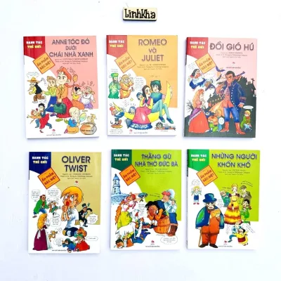 Sách Danh tác Thế Giới (lẻ từng cuốn) - sách tranh cho thiếu nhi - NXB Kim Đồng