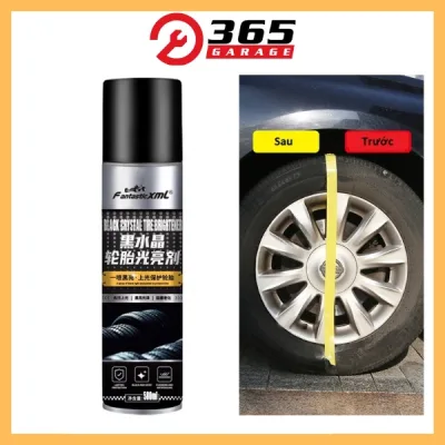 Dầu Bóng Lốp - Xịt Bóng Lốp - Vệ Sinh, Bảo Dưỡng, Chống Nứt Bánh Xe Cao Su Ô tô, Xe Máy Fantatic