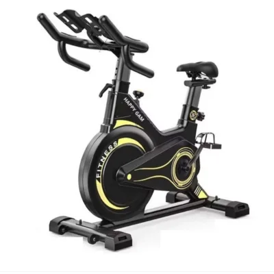 Xe đạp tập thể dục, gym tại nhà - Fitness Happy gym - Bánh đà kháng từ + Đo nhịp tim