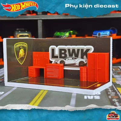Phụ Kiện Diorama 1/64 Garage tủ kệ - Nhiều mẫu - In 3D PETG