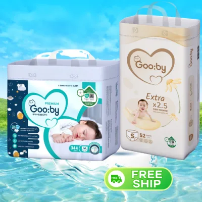 Tã Bỉm quần Gooby Premiun/Gooby Extra, bỉm quần gooby ngày/đêm đủ size M32/L28/XL26/XXL24/4XL