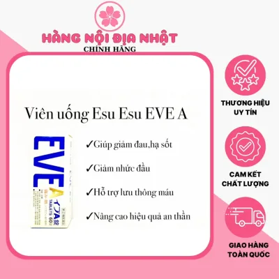 Thực Phẩm Chức Năng Hỗ Trợ ĐAU HẠ SỐT EVE A HỘP 60 VIÊN