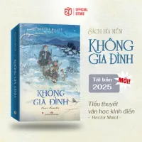 Sách Không Gia Đình (BM) tái bản 2025 Tặng Kèm Bookmark, Tiểu thuyết của Hector Malot, Văn học kinh điển