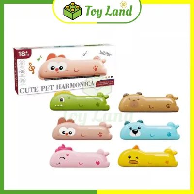 2 in 1 Harmonica Trumpet Combined with Wind Instrument Sound Toy Musical Instrument for Children's Intellectual Development