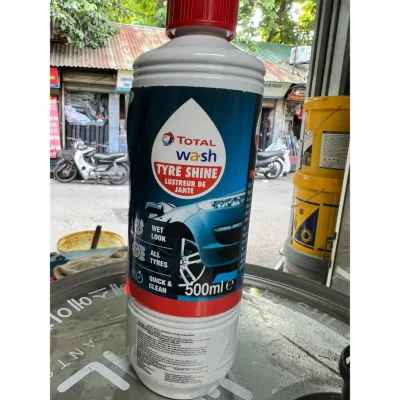 Kem Bảo Dưỡng Lốp Xe Ô Tô Total Tyre Shine: Vệ Sinh, Làm Sạch, Bảo Dưỡng Cao Su Lốp Xe Hơi (500ml)