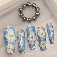 10 Chiếc Nam Châm Mắt Mèo Hạt Nam Châm Cho Móng Tay Gel Ba Lan 3D Dòng Dải Hiệu Ứng Nhỏ Tròn Nam Châm Hạt Làm Móng Tay Nghệ Thuật Thiết Kế Dụng Cụ