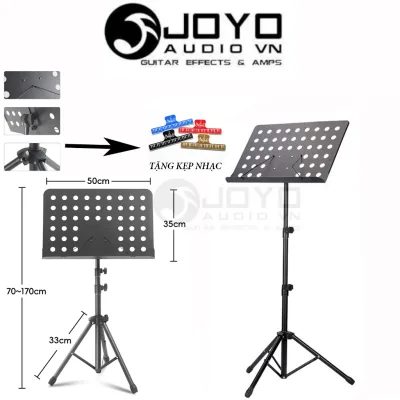 Giá để sách nhạc bản nhạc học đàn guitar piano orgran catalog có thể gấp gọn -Tặng kẹp bản nhạc