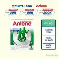 Sữa Bột Anlene Hương Vanilla (Hộp Giấy 440g)