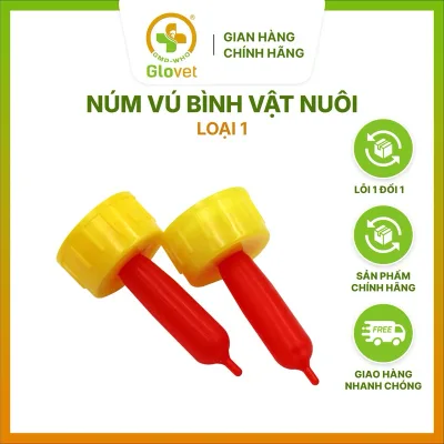 Núm vú bú bình cho vật nuôi Dê, Bò, Chó, Mèo, Lợn gia súc