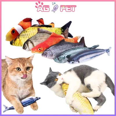 Đồ Dùng Cho Mèo.,Đồ Chơi Cá Catnip dành cho Mèo, Đồ chơi Cá cho mèo con cắn Nhai cào xước