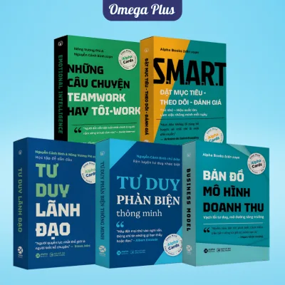 Bộ Flashcard Kỹ Năng Lãnh Đạo: Tư Duy Lãnh Đạo+Tư Duy Phản Biện+Mô Hình Doanh Thu+ SMART+Câu Chuyện Teamwork- Lẻ/Combo