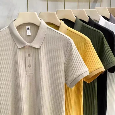 Áo Thun Polo Nam Màu Trơn Đơn Giản Thời Trang Cho Nam phong cách Hàn Quốc áo phông rộng simple áo thun nam đẹp thời trang áo thun nam có cổ lụa from rộng