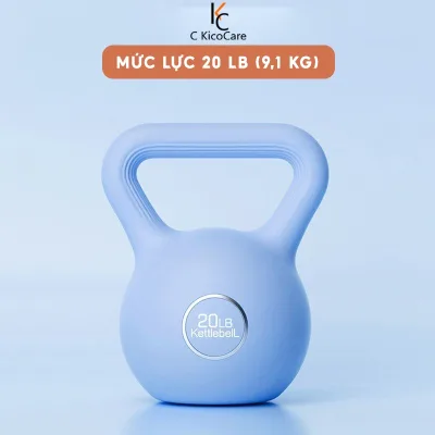 Tạ Bình Vôi Ckicocare,Tạ Ấm 20LB~ 9,1Kg, Tạ Chuông Dụng CụTập Gym Tập Mông Đùi Gym Thể Dục Tại Nhà TAQAM01