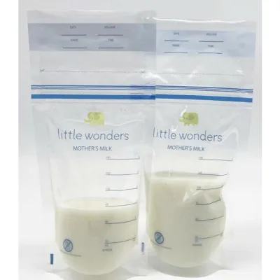Túi Trữ Sữa Cao Cấp Đa Năng 180ml/210ml, Khóa Zipper Chống Đổ