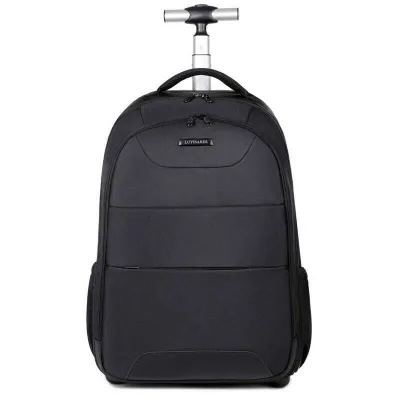 Laptop travel backpack, men's and women's backpack, wheeled business backpack, portable luggage for 15.6 inch laptop