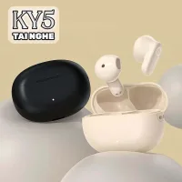 Tai nghe KY5 MINI KY TECH (Tặng kèm 3 phần quà: 1 bộ sticker hoạt hình + 1 bao ngón tay chơi game + 1 dây đeo) — Chất lượng âm thanh cao cấp, chống nước & chống mồ hôi.
