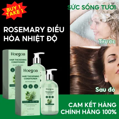 Hoegoa Hair Thickening Conditioner, Strengthens Hair Roots, Increases Volume, Restores Scalp, Hair Care 100g