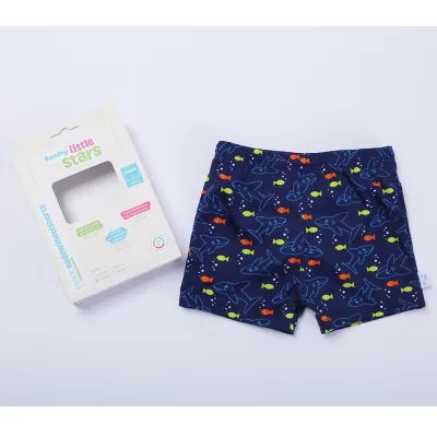 Quần tã bơi bé trai xanh đen cá Fashy Germany size 68
