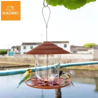 MAOMEI Treo Có dây treo Ngoài trời Vườn Cho thú cưng Động vật bay Dụng cụ cho ăn Hộp đựng thức ăn Máy cho chim ăn Đồ cho chim