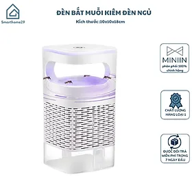 Đèn Bắt Muỗi Tự Động - Máy Bắt Muỗi Thông Minh, Hút Côn Trùng, Công Nghệ Đèn LED, Kiêm Đèn Ngủ Sạc USB - HÀNG CHÍNH HÃNG MINIIN