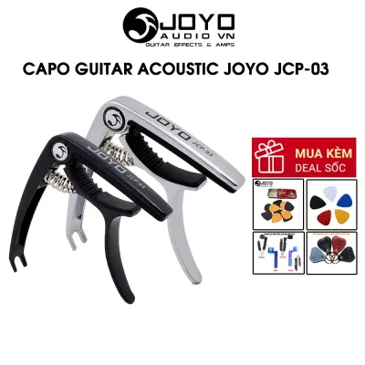 JOYO JCP-03 - Capo Guitar Acoustic Cao Cấp 2 Chức Năng Chất Liệu Hợp Kim Bền Chắc