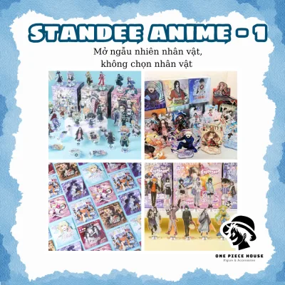 Standee Mica Anime Đế Xoay Nhiều Mẫu - Mở Ngẫu Nhiên - Đọc Mô Tả