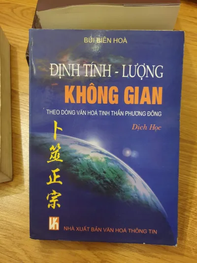 Sách Định Tính Lượng Không Gian Theo Dòng Văn Hóa Tinh Thần Phương Đông Dịch Học