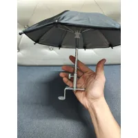 Pass dù lẻ gắn kèm giá đỡ điện thoại trên xe máy full kim loại