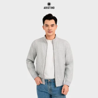 Áo Khoác 1 Lớp Thể Thao Nam Aristino form Regular Fit vừa vặn cơ thể, trẻ trung, năng động - AJK001EDP01