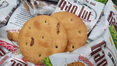 Bánh Gạo Lứt Đức Hưng Thơm Ngon- đồ ăn vặt