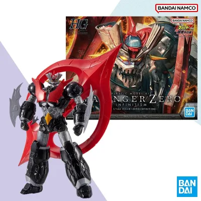 BANDAI HG PLASTIC MODEL KIT MAZINGER ZERO INFINSTISM Anime đầy đủ Hình ảnh lắp ráp hành động Mô hình hộp gốc Đồ chơi Quà tặng cho trẻ em