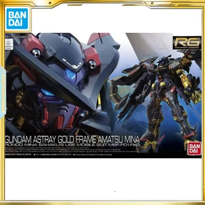 BANDAI RG 24 Gold Heretic Gundam. Tenmina Golden Confusion BANDAI Model Bộ sưu tập đồ chơi mô hình nhân vật hành động