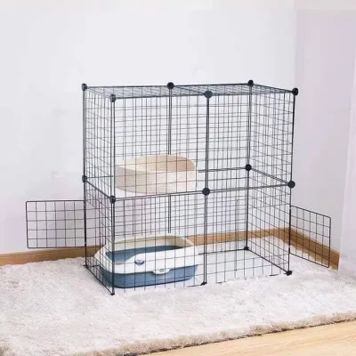 Combo chuồng nuôi thú cứng 2 tầng tặng kèm đầy đủ phụ kiện